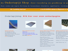 Tablet Screenshot of ondertapijtshop.nl